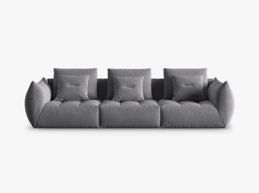 CANAPEA BLOOM, 4 LOCURI, 332 CM, DIVERSE CULORI SI MATERIALE, DESIGN DEOSEBIT