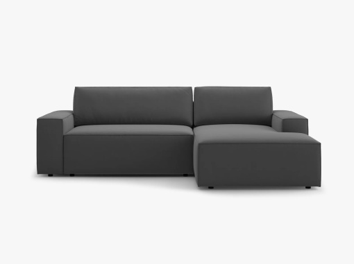 COLTAR EXTENSIBIL JODIE, DREAPTA, 3 LOCURI, 246 CM, DIVERSE CULORI SI MATERIALE, DESIGN DEOSEBIT