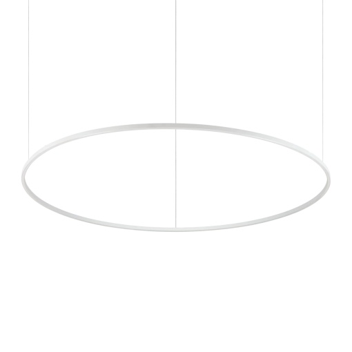 LUSTRA ORACLE SLIM ROUND SP D150, ALB MAT, DIN ALUMINIU SI POLICARBONAT, STIL MODERN