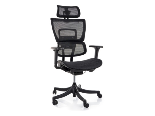 SCAUN OFFICE, ERGONOMIC, WINNER LUX NEGRU, MULTIBLOCK, CU BRATE 4D AJUSTABILE, STIL MODERN