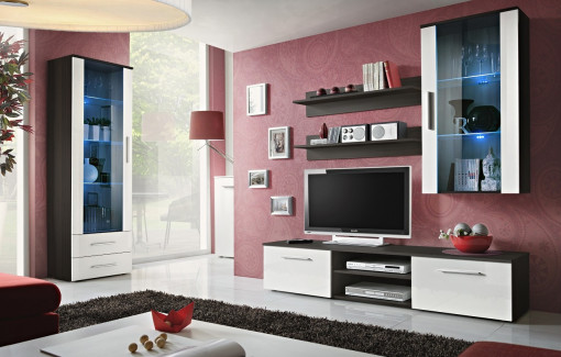 SET LIVING MODULAR CU LED GALINO F 23 EMWH GF STIL MODERN ASM