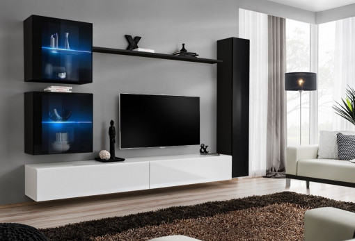 SET LIVING MODULAR CU LED SWITCH XVIII 26 ZW SW18 STIL MODERN ASM