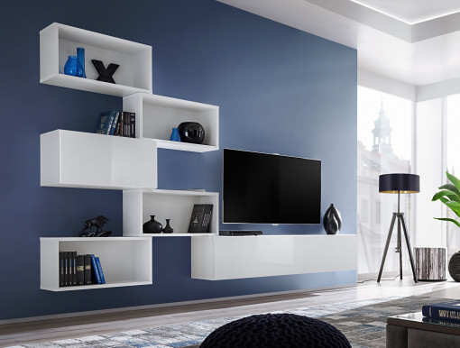 SET MODULAR LIVING BLOX VIII, WW BX8, STIL MODERN, ASM