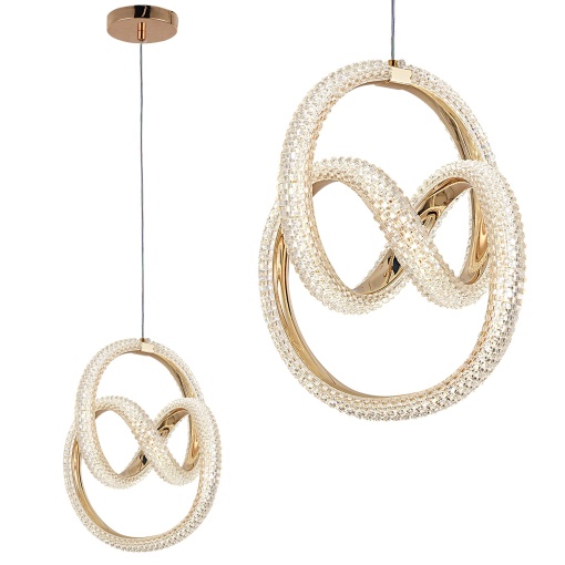 Lampă suspendată LED G068-CP Gold