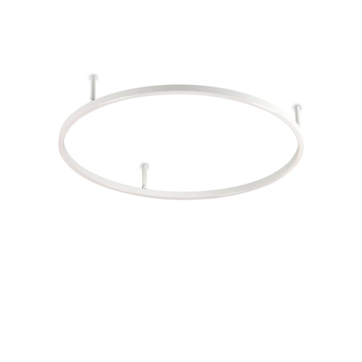 PLAFONIERA ORACLE SLIM PL D070 ROUND, ALB, DIN POLICARBONAT, STIL MODERN