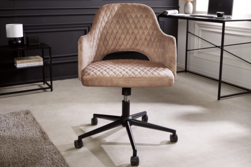 SCAUN DE BIROU, PARIS, CATIFEA GRI/SAMPANIE, DESIGN MODERN, ARTIM GROUP SELECTION