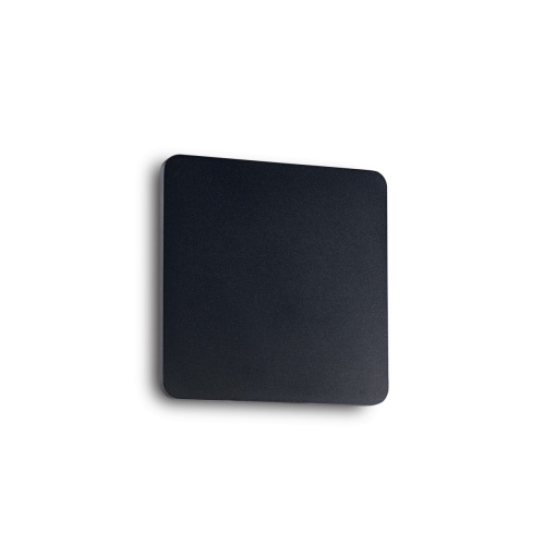 APLICA COVER AP D15 SQUARE, NEGRU, DIN ALUMINIU, STIL MODERN