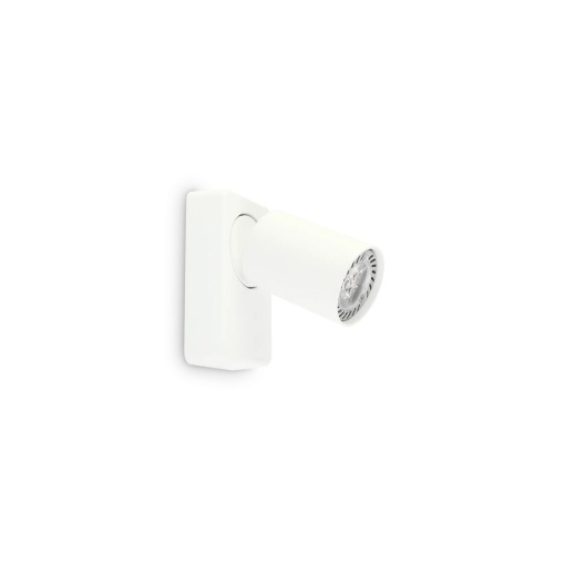 APLICA RUDY AP1 ROUND, ALB, DIN ALUMINIU, STIL MODERN