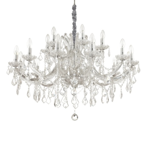 CANDELABRU NAPOLEON SP18, CROM, DIN STICLA, STIL CLASIC