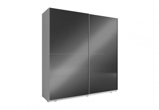 DULAP DORMITOR MIKA VII 200 NEGRU DESIGN MODERN PSK