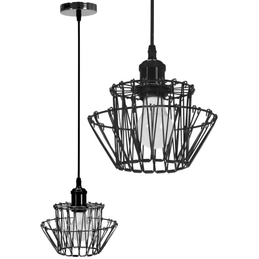 Lampa APP941-1CP Set Black 36cm