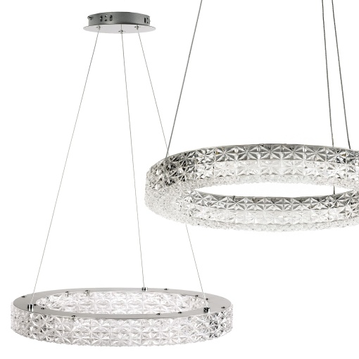 Lampa LED MS005-CP 50cm CHROME