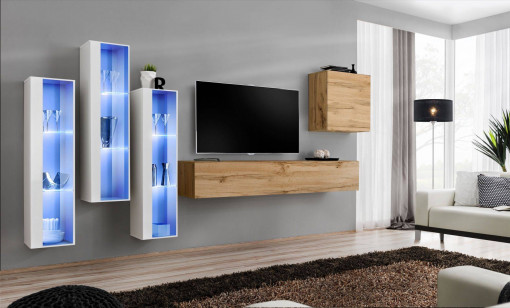 SET LIVING MODULAR CU LED SWITCH 13, WWT SW13, STIL MODERN, ASM