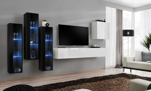 SET LIVING MODULAR CU LED SWITCH 13, ZW SW13, STIL MODERN, ASM