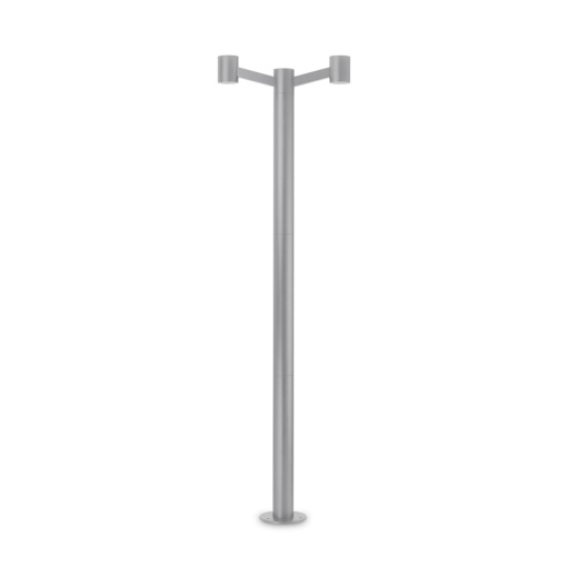 STALP DE EXTERIOR CLIO MPT2, GRI, DESIGN MODERN, IDEAL LUX