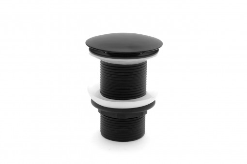 VENTIL REA, NEGRU, CLICK -CLACK, PUSH UP, CROM, CALITATE SUPERIOARA, REA