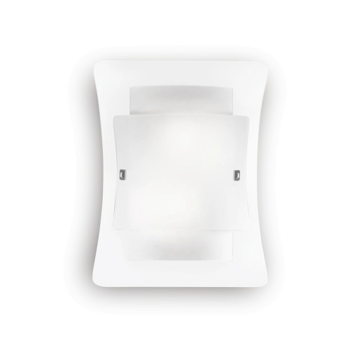 APLICA TRIPLO AP2, ALB, DIN STICLA, STIL MODERN