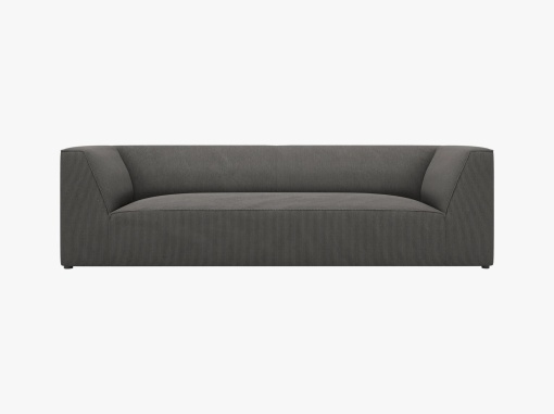 CANAPEA RUBY, 3 LOCURI, 232 CM, DIVERSE CULORI SI MATERIALE, DESIGN DEOSEBIT