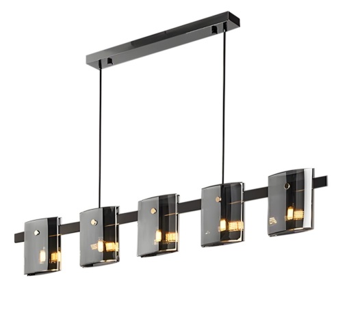 Lampă de tavan APP1706-5CP GREY G9