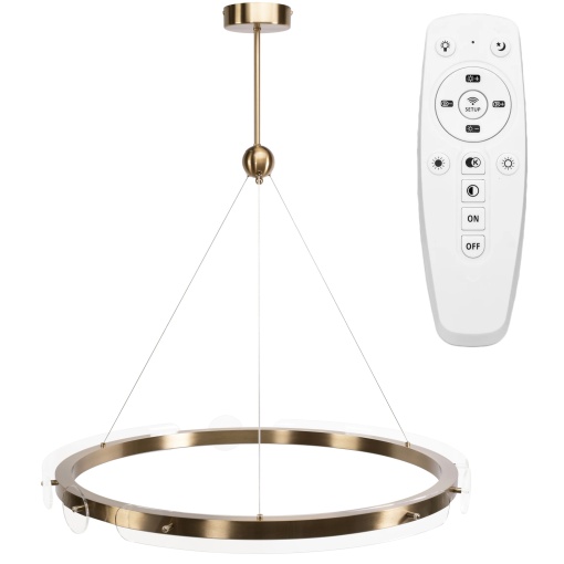 Lampa LED APP1549-cp Gold + Remote Control
