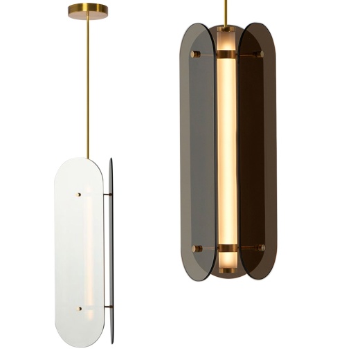 Lampă suspendată balck APP1676-CP Long