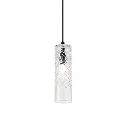 PENDUL COGNAC- 3 SP1, TRANSPARENT, DESIGN DECORATIV, IDEAL LUX