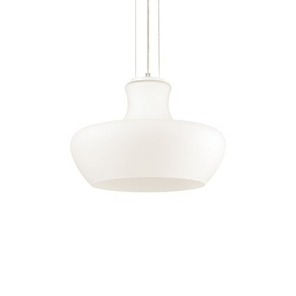PENDUL DESIGN MODERN, ALB, ALADINO SP1 D45, IDEAL LUX