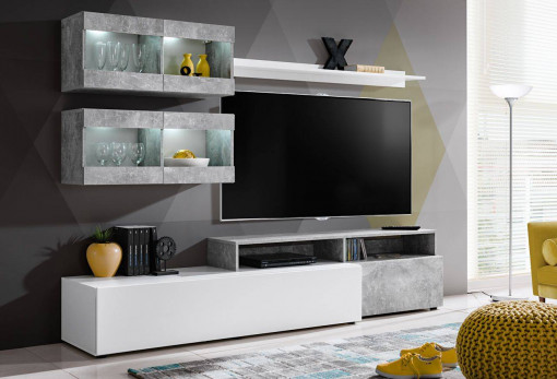 SET MODULAR LIVING LIGHT, CU ILUMINARE LED, WS LI, STIL MODEN, ASM
