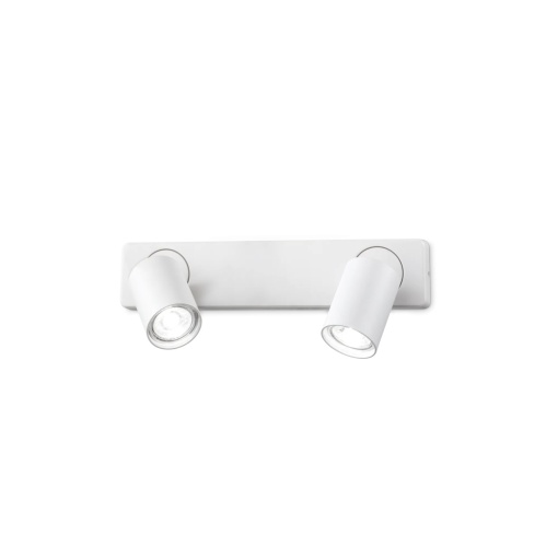 APLICA RUDY AP2 ROUND, ALB, DIN ALUMINIU, STIL MODERN