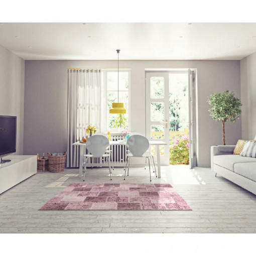 Covor 120x180 cm, roz, ADRIEL TIP 3, 0000203354