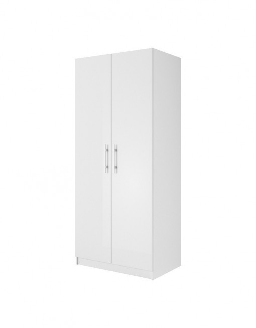 DULAP DORMITOR ADA 2D 92 ALB DESIGN MODERN LSK