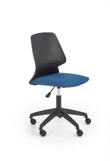 SCAUN DE BIROU PENTRU COPII GRAVITY ALBASTRU/NEGRU STIL MODERN HALMAR