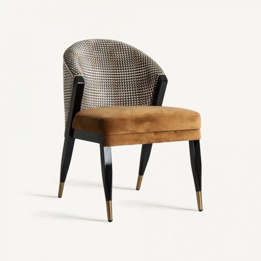 SCAUN DEOSEBIT, BRILLON, LEMN DE CAUCIUC SI TEXTIL, ARTIM GROUP SELECTION