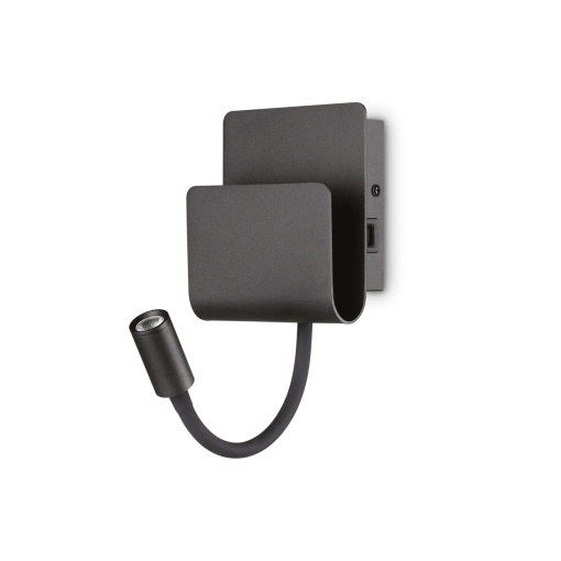 APLICA PROBE AP2, NEGRU, DIN ALUMINIU, STIL MODERN