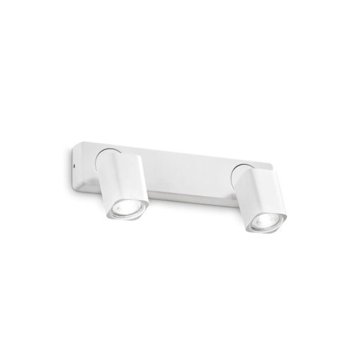 APLICA RUDY AP2 SQUARE, ALB, DIN ALUMINIU, STIL MODERN