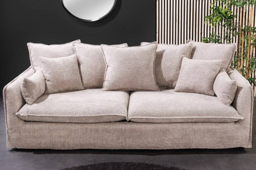 CANAPEA CONFORTABILA 3 LOCURI 200CM, MATERIAL BOUCLE SAMPANIE, ARTIM GROUP SELECTION