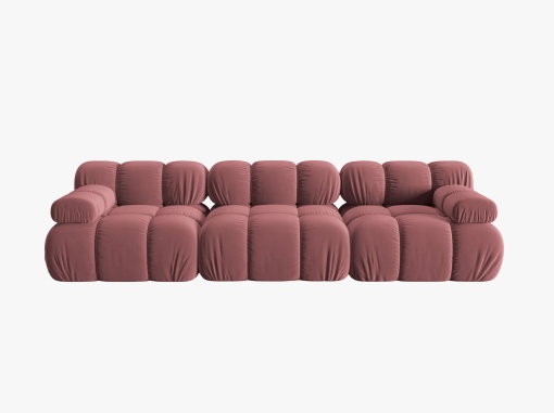 CANAPEA MODULARA BELLIS, 3 LOCURI, 282 CM, DIVERSE CULORI SI MATERIALE, DESIGN DEOSEBIT