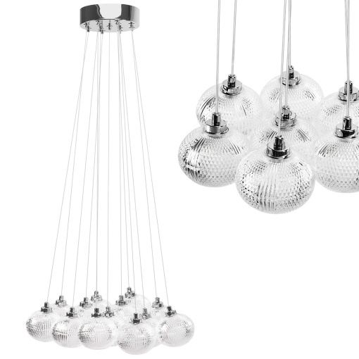 Lampă suspendată MS025-13CP Chrome