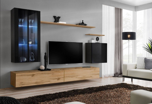SET LIVING MODULAR CU LED SWITCH 12, SWT SW12, STIL MODERN, ASM