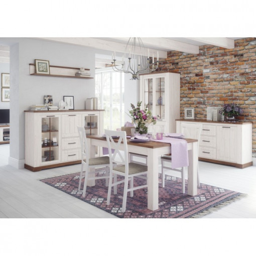 MASA EXTENSIBILA COUNTRY 140 DIN FURNIR DESIGN CLASIC RUSTIC VLD