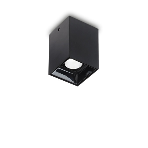 SPOT NITRO PL SQUARE D05, NEGRU, DIN ALUMINIU, STIL MODERN