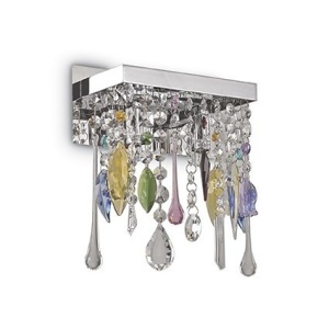 APLICA CRISTAL GIADA AP2, COLOR, DESIGN CLASIC, IDEAL LUX
