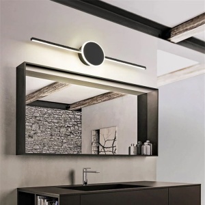 APLICA de baie LED pentru oglinda 80CM APP850-1W ROUND BLACK - Img 4