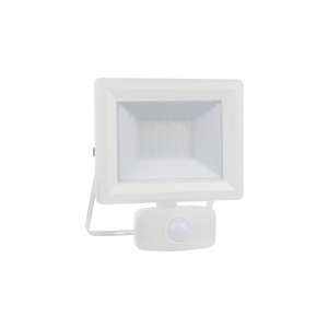 APLICA DE EXTERIOR, FLOOD SENSOR 20W, ALB, DESIGN MODERN, IDEAL LUX - Img 1