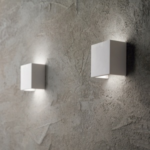 APLICA FLASH GESSO AP1 SMALL, ALB, DIN METAL, STIL MODERN - Img 2