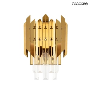APLICA MAJESTIC GOLD, CONFECTIONATA DIN OTEL SI CRISTAL, STIL MODERN