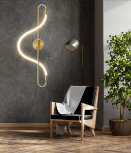 APLICA MODERNA LED, PILOT LONG GOLD, APP858-W - Img 2