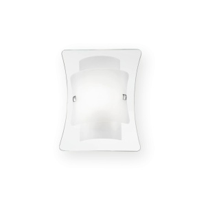 APLICA TRIPLO AP1, ALB, DIN STICLA, STIL MODERN - Img 1