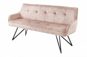 BANCA 160CM, EUPHORIA, CATIFEA GRI/CHAMPAGNE, COD 43126, STIL MODERN - Img 6