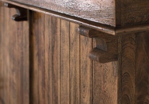 BAR 150CM, LEMN DE MANGO SI BLAT DIN GRANIT, GINER Y COLOMER - Img 9